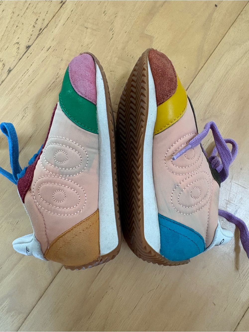 Charlotte Stone Toddler Colorblock Sneaker / C7 - Picture 4 of 8